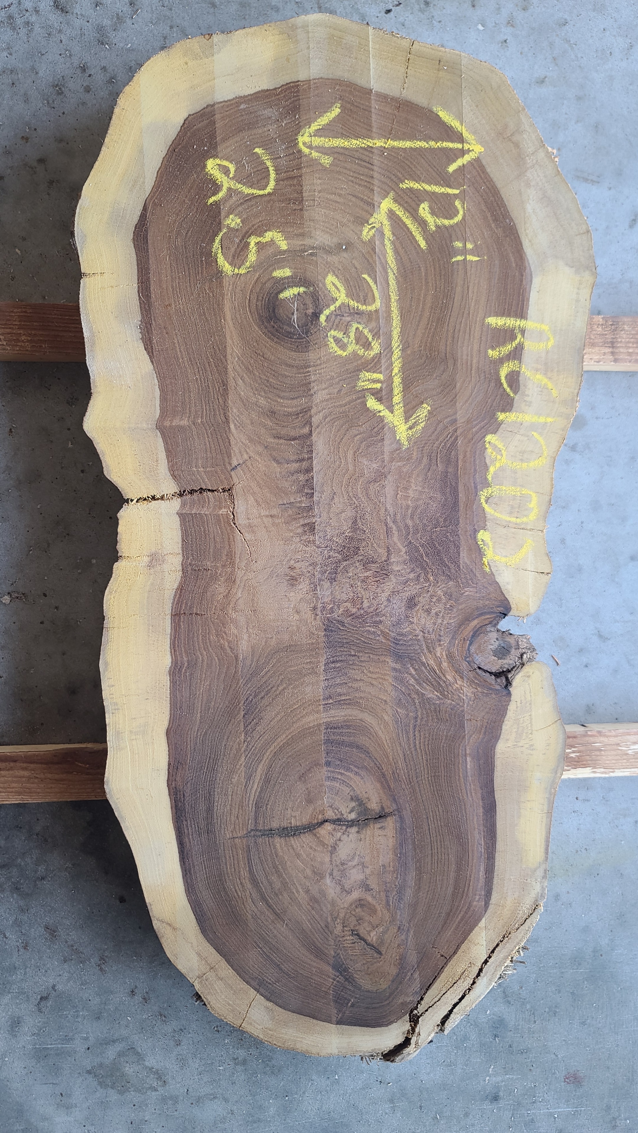 Rosewood Cookie slab